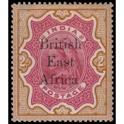 África Oriental Británica 57 1895 Sello de la India inglesa con sobrecarga MH