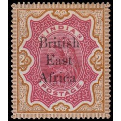 África Oriental Británica 57 1895 Sello de la India inglesa con sobrecarga MH África Oriental Británica 57 1895 Sello de la India inglesa con sobrecarga MH