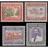 Samoa 136/39 1939 25 aniv. de la administración neozelandesa MNH