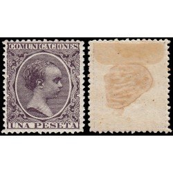 España Spain 226 1889-01 Alfonso XIII Pelón MH España Spain 226 1889-01 Alfonso XIII Pelón MH