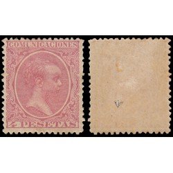 España Spain 227 1889-01 Alfonso XIII Pelón MH España Spain 227 1889-01 Alfonso XIII Pelón MH