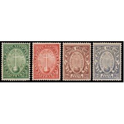 Vaticano 40/43 1933 Año Santo Cruz Sin goma Vaticano 40/43 1933 Año Santo Cruz Sin goma