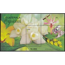 Guatemala HB 2020 Orquídeas MNH Guatemala HB 2020 Orquídeas MNH
