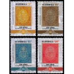 Guatemala 2021 150 años del primer sello postal MNH 