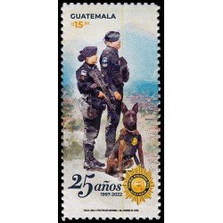 Guatemala 2022 25 años Policía Nacional Civil MNH Guatemala 2022 25 años Policía Nacional Civil MNH