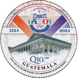 Guatemala 2024 500 años de ciudad de Quetzaltenango MNH Guatemala 2024 500 años de ciudad de Quetzaltenango MNH