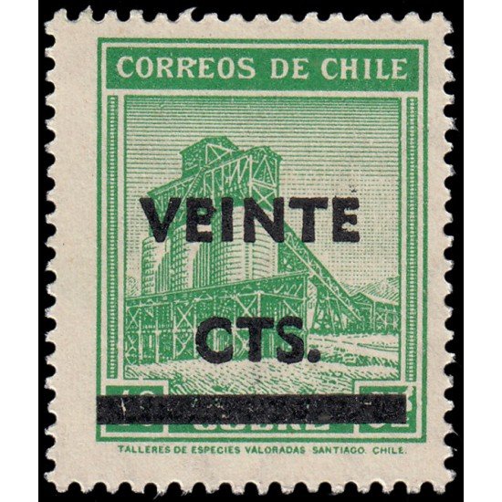 Chile 221 1948 Extracción de Cobre MNH
