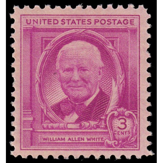 Estados Unidos USA 511 1948 80 aniv. del nacimiento de William Allen White MNH Estados Unidos USA 511 1948 80 aniv. del nacimiento de William Allen White MNH