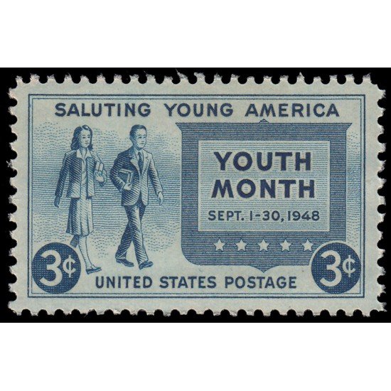 Estados Unidos USA 514 1948 Mes de la juventud MNH Estados Unidos USA 514 1948 Mes de la juventud MNH