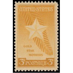 Estados Unidos USA 520 1948 Orden de la Estrella de Oro a las madres de soldados americanos muertos MNH Estados Unidos USA 520 1948 Orden de la Estrella de Oro a las madres de soldados americanos muertos MNH