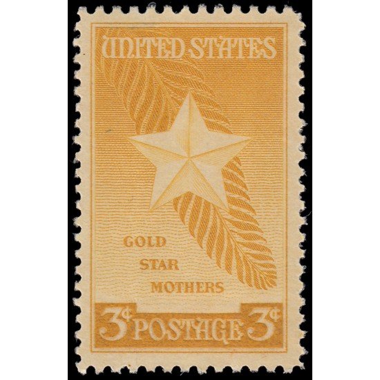 Estados Unidos USA 520 1948 Orden de la Estrella de Oro a las madres de soldados americanos muertos MNH Estados Unidos USA 520 1948 Orden de la Estrella de Oro a las madres de soldados americanos muertos MNH