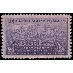 Estados Unidos USA 522 1948 Centenario de Fort Kearny MNH Estados Unidos USA 522 1948 Centenario de Fort Kearny MNH