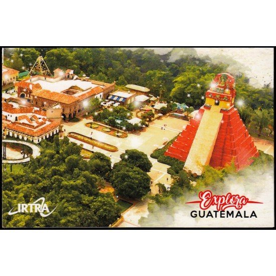 Guatemala 2022 Carnet Irtra parque de atracciones MNH Guatemala 2022 Carnet Irtra parque de atracciones MNH