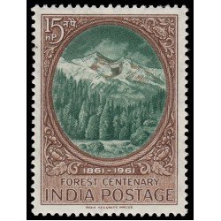 India 132 1961 Centenario de la Soviedad para el desarrollo forestal MNH India 132 1961 Centenario de la Soviedad para el desarrollo forestal MNH