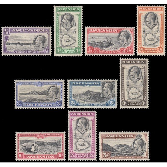 Ascension 21/30 1934 Jorge V MNH Ascension 21/30 1934 Jorge V MNH