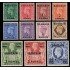 Bahréin Bahrain 47/57 1948-49 Sellos de Gran Bretaña Jorge VI con sobrecarga MNH