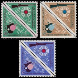Egipto 544/49 1962 Primeros campeonatos africanos de tenis de mesa y 38 campeonatos del mundo de tiro MNH Egipto 544/49 1962 Primeros campeonatos africanos de tenis de mesa y 38 campeonatos del mundo de tiro MNH