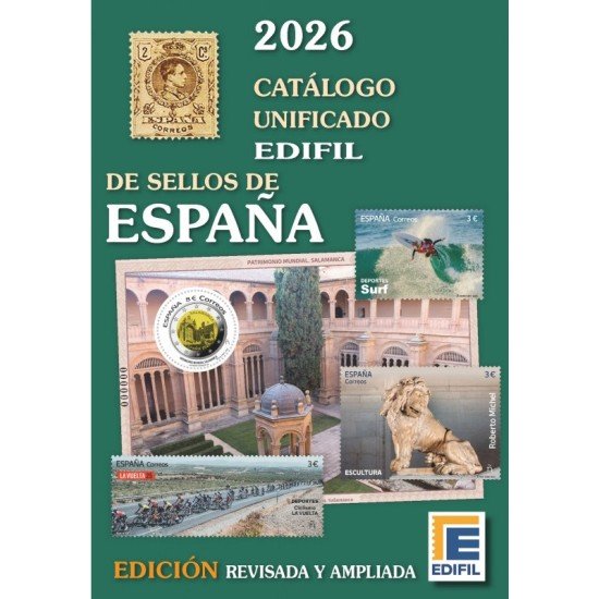 Catálogo Unificado Edifil Sellos de España Ed. 2026