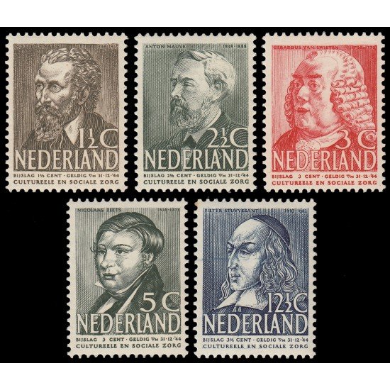 Holanda Netherlands 318/22 1938 En beneficio de obras sociales MNH Holanda Netherlands 318/22 1938 En beneficio de obras sociales MNH