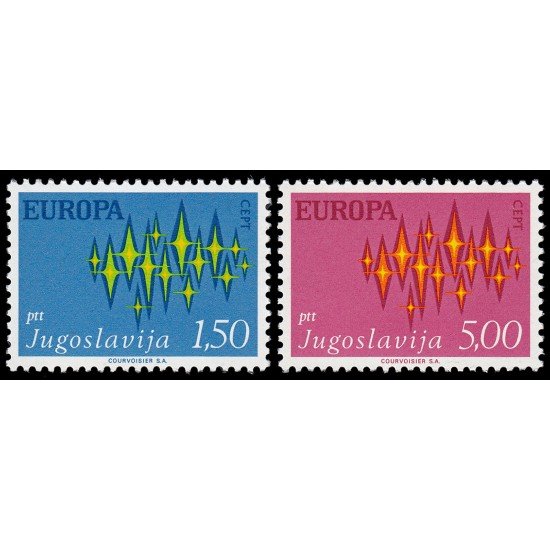Yugoslavia 1343/44 1972 Europa MNH Yugoslavia 1343/44 1972 Europa MNH