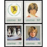 Lesotho 498/01 1982 21 aniv. de la princesa de Gales MNH