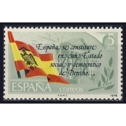 España Spain 2507 1978 Proclamación de la Constitución Española MNH