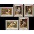 Yemen Aéreo 87 (5 valores) 1969 Pinturas de Le Nain, Rubens, Rotari, Watteau, Murillo MNH