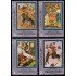 Yemen Rep. 247 (4 valores) 1971 Miniaturas persas MNH