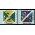 Yemen Rep. 259 (2 valores) 1972 Ganadores franceses de juegos olímpicos MNH