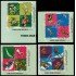 Yemen Rep. 258 (4 valores) 1972 Ganadores italianos de juegos olímpicos MNH