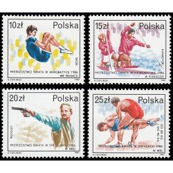 Polonia Poland 2926/29 1987 Olimphilex87 Exposición filatélica en Roma MNH Polonia Poland 2926/29 1987 Olimphilex87 Exposición filatélica en Roma MNH