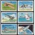 Santo Tomás y Príncipe 572/77 1980 Historia de la aviación MNH