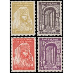 Siria Sirya Aéreo 183/86 1961-62 La belleza de Palmira MNH