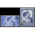 Mascate ODQ 14/15 1948 Bodas de plata de los soberanos británicos MNH