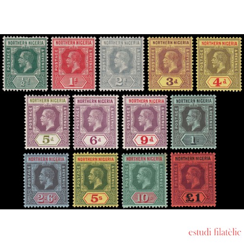 Nigeria Norte 40/52 1912 Jorge V MH