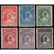 Costa de Níger 20/25 1894 Victoria Diseño de G.D. Drummond MH