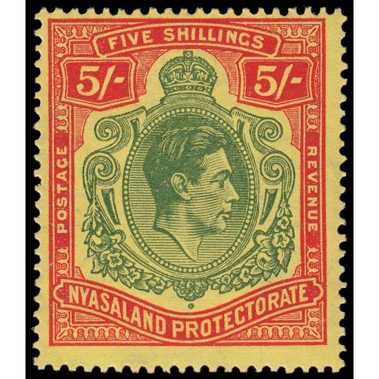 Nyasaland Nyasalandia 70 1937 Jorge VI MNH