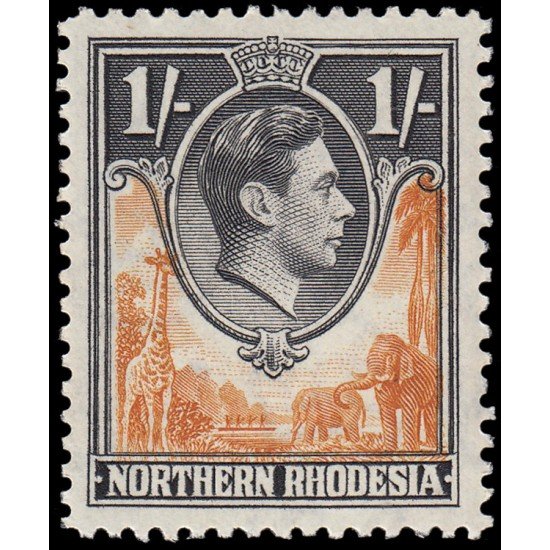 Rhodesia del Norte 10 1925-29 Jorge V MNH Rhodesia del Norte 10 1925-29 Jorge V MNH