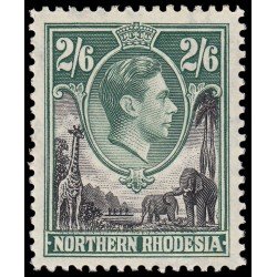 Rhodesia del Norte 12 1925-29 Jorge V MNH Rhodesia del Norte 12 1925-29 Jorge V MNH