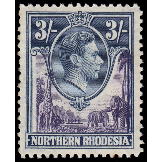 Rhodesia del Norte 13 1925-29 Jorge V MNH Rhodesia del Norte 13 1925-29 Jorge V MNH