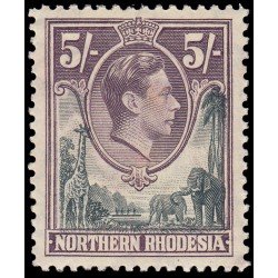 Rhodesia del Norte 14 1925-29 Jorge V MNH Rhodesia del Norte 14 1925-29 Jorge V MNH