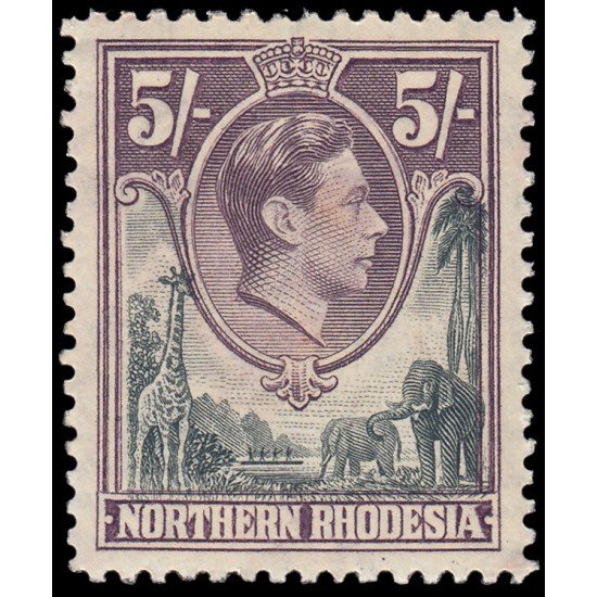 Rhodesia del Norte 14 1925-29 Jorge V MNH Rhodesia del Norte 14 1925-29 Jorge V MNH