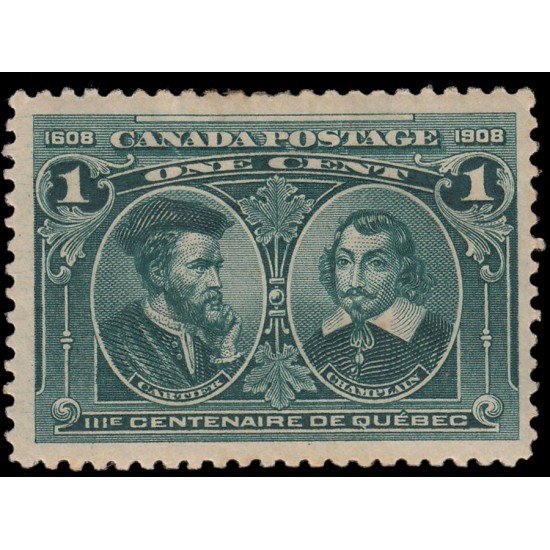 Canadá 86 1908 Tricentenario de la fundación de Quebec MH Canadá 86 1908 Tricentenario de la fundación de Quebec MH