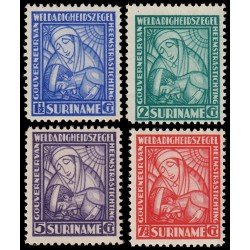 Surinam Suriname 131/34 1928 En beneficio de la fundación Gouverneur van Heemstra MNH Surinam Suriname 131/34 1928 En beneficio de la fundación Gouverneur van Heemstra MNH
