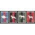 Surinam Suriname 377/80 1962 Por la protección de los animales MH