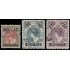 Surinam Suriname 34/36 1899 Sellos de Holanda con sobrecarga Usados
