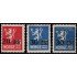 Noruega 124/26 1927-28 Sellos anteriores con sobrecarga MH