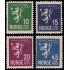 Noruega 108/11 1925 Integración de Spitzberg MNH