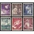 Österreich Austria 832/37 1954 En beneficio de las instituciones de Sanidad pública MNH
