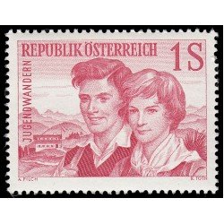 Österreich Austria 917 1960 Juventud itinerante MNH Österreich Austria 917 1960 Juventud itinerante MNH